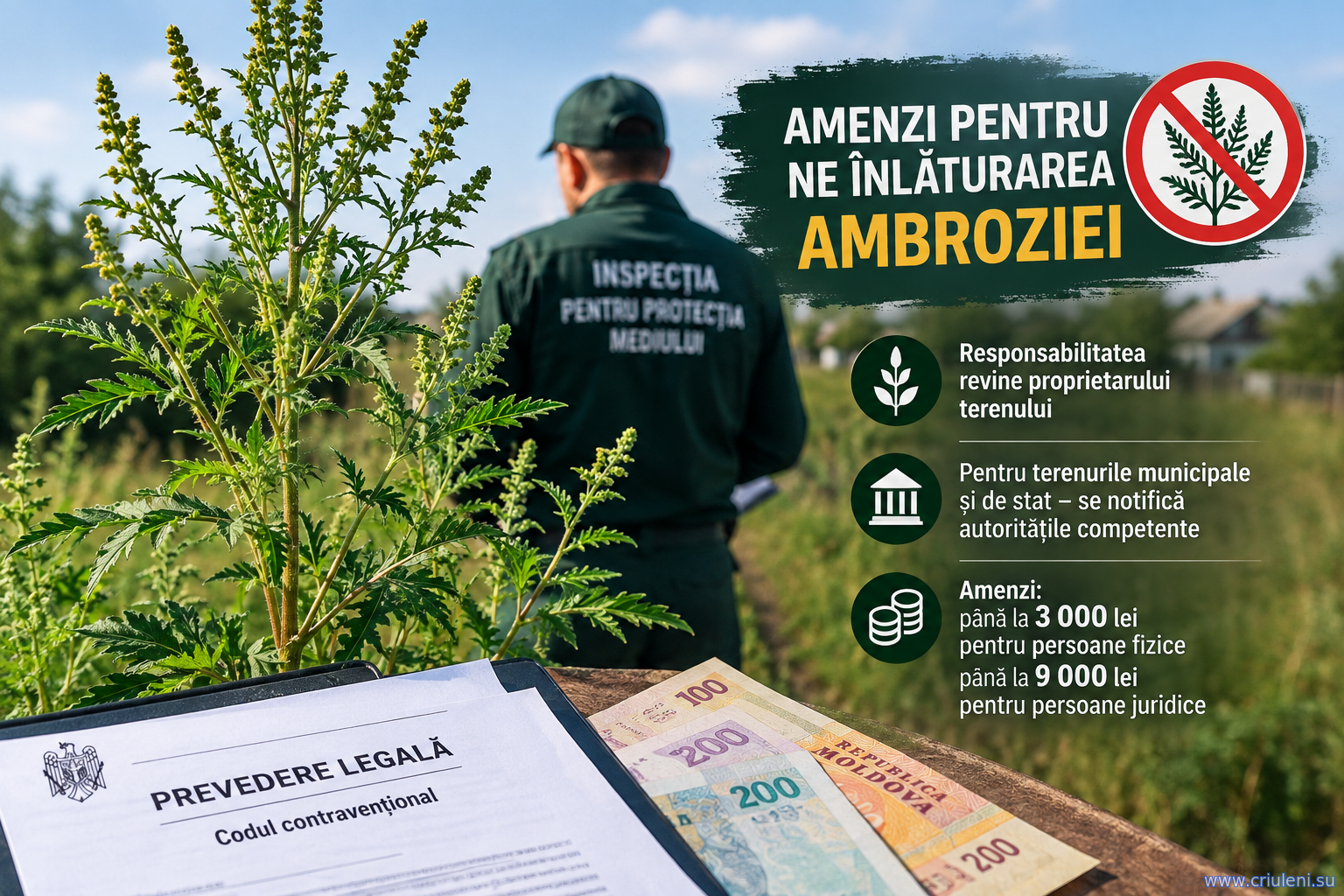 Выписано около 100 штрафов и за амброзии