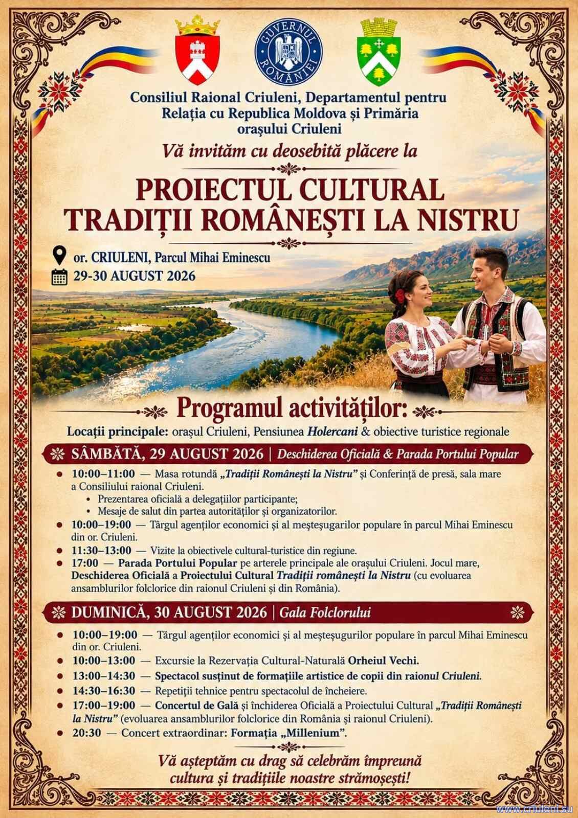 Festivalul de Folclor in Criuleni 2026